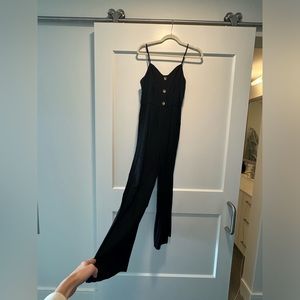Black Wide Leg Jumpsuit